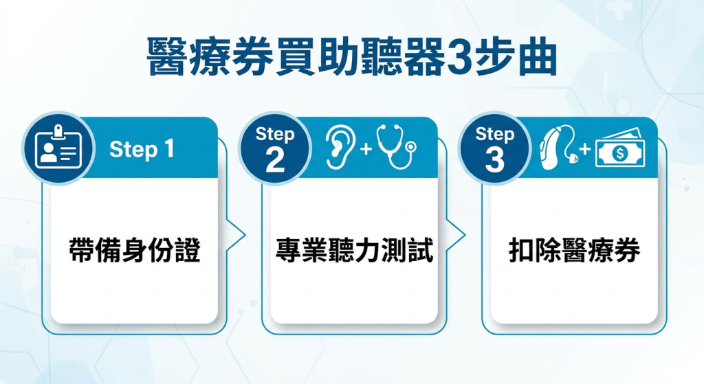 2026 長者醫療券買助聽器 3 步曲懶人包