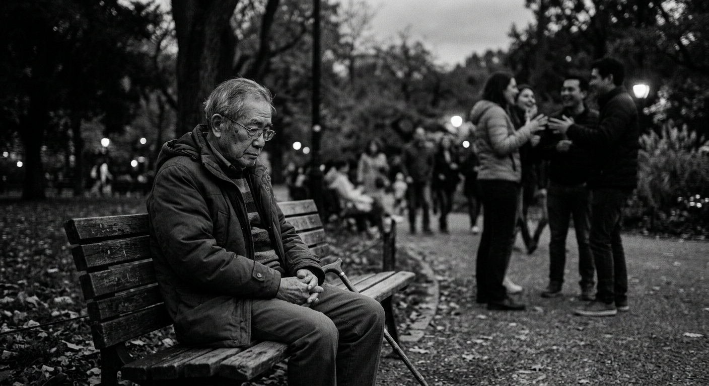 聽力退化導致長者感到孤獨與焦慮。Heari 傾耳聽 香港聽力中心 | 立即登記免費聽力測試