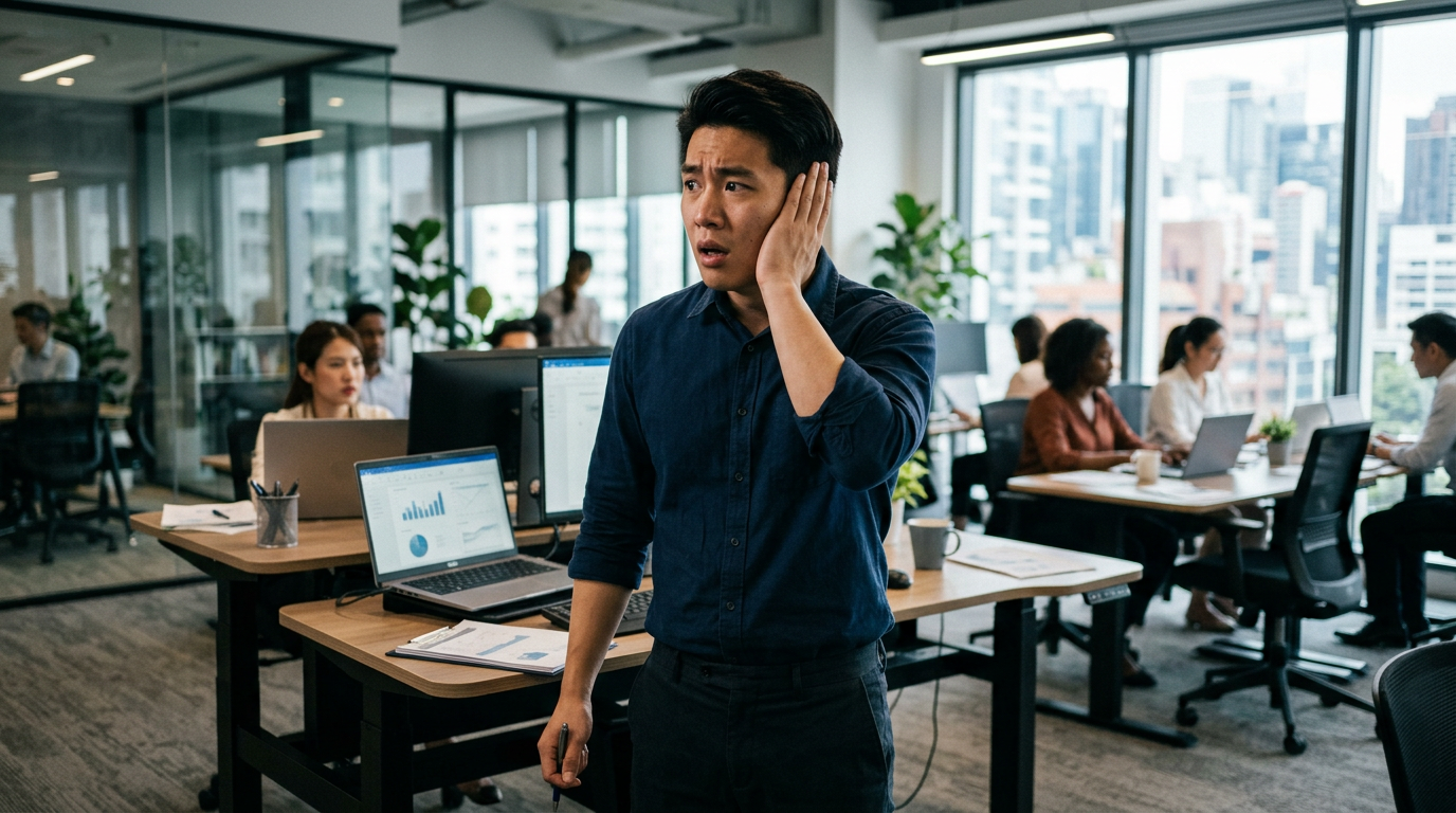 耳朵突然一邊聽不到的單耳失聰症狀。Heari 傾耳聽 香港聽力中心 | 立即登記免費聽力測試